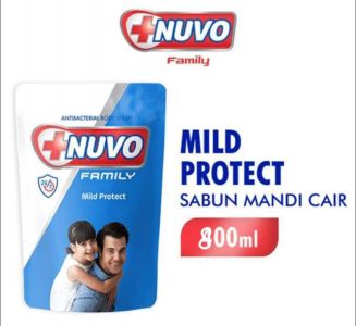 Sabun Cair Refill 800ml Nuvo BIRU
