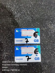 *Voc data XL 7gb 3hari