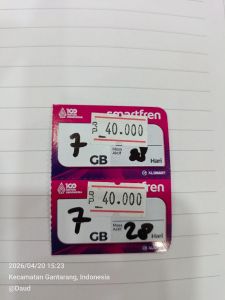 *Voc smart 7gb 28hari