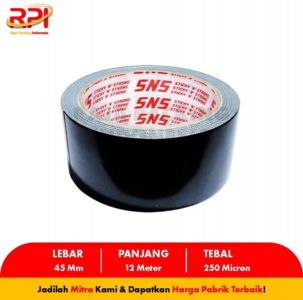 Lakban Hitam SNS, 45 mm 2 inch