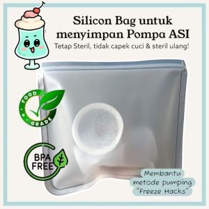Tempat Pompa ASI Ziplock besar