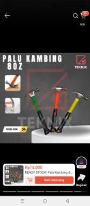 Palu kambing 8oz 250gr