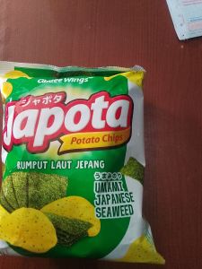 Japota Potato Chips Rumput Laut 68g