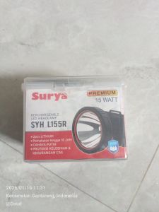 Senter surya SYH L155R 15W