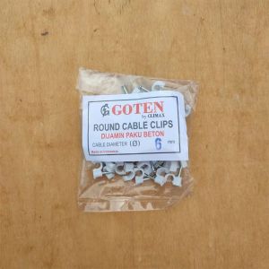 Klem kabel gloten 6mm