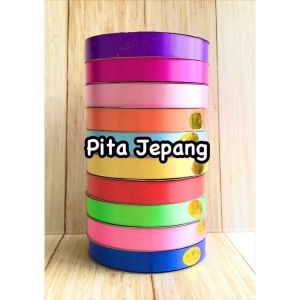 Pita jepang polos sedang