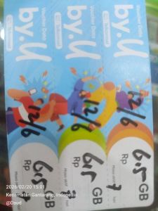 Voc data byu 6.5gb  7 hari