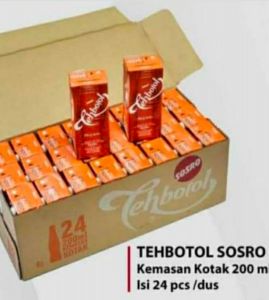 Teh sosro kotak 200ml