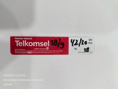 *Voc data tsel 42gb 30h