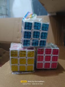 Rubik metalik sedang