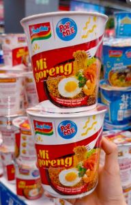 Indomie pop mie cup