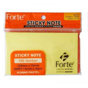 Sticky note forte 125x75mm 100lbr