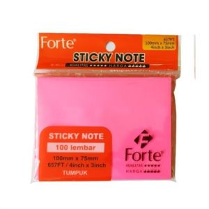 Sticky note Forte 100x75mm 100lbr
