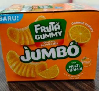 Fruta gummy orange isi 12