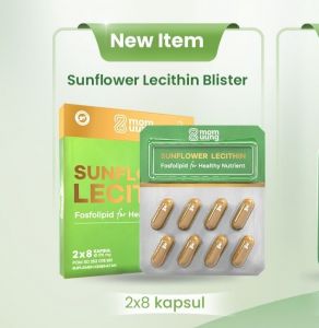 Blister Lecithin Mom Uung 2 strip 16 kapsul