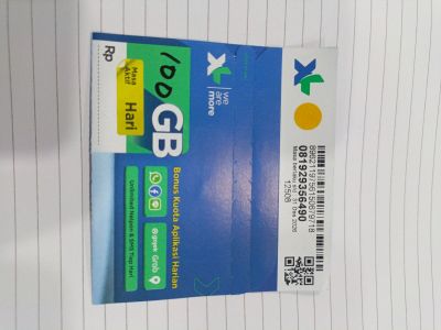Kartu data XL 100gb 30hari
