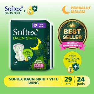 Softex Night 29cm 24pcs Pembalut