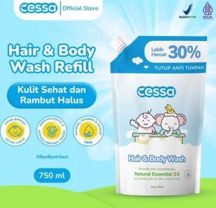 Cessa Hair & Bodywash 750ml Refill