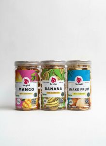 PAKET KARAKTER 3 (PISANG, SALAK, MANGGA SLICE)