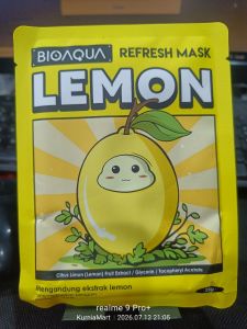Bioaqua mask lemon