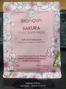 Bioaqua mask sakura