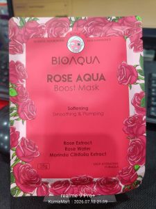 Bioaqua mask rose aqua