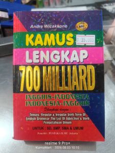 Kamus lengkap 700 miliard