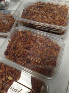 Tempe orek + kacang 