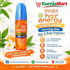 Makarizo hair&body morning dew 100ml