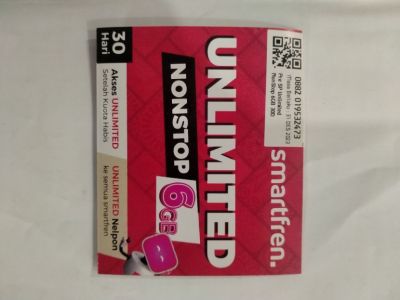 Kartu data smart 6gb30H uns 