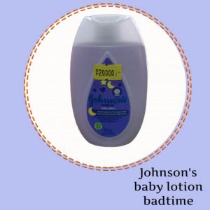 Johnsons body lot bedtime