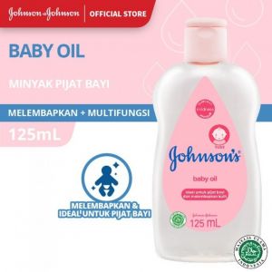 Johnsons baby oil 125ml