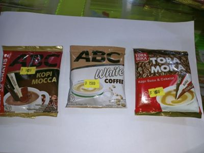 Kopi sachet 1000 semua rasa