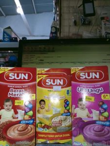 Bubur sun Kotak semua rasa