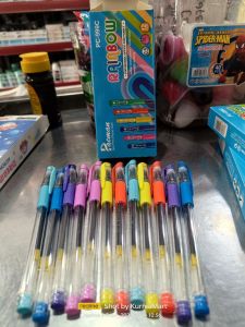 Pulpen Pacman rainbow
