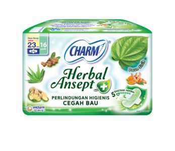 charm herbal ansept 16pads
