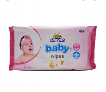 tissu basah kodomo pink