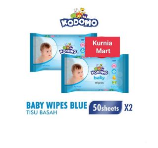 tissue basah kodomo biru