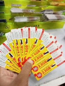 VOCER isat 2,5gb 5hari