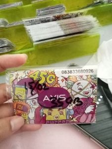 SP AXIS 14gb (4gb utama + 4gb klaim axis net + 6gb chat)