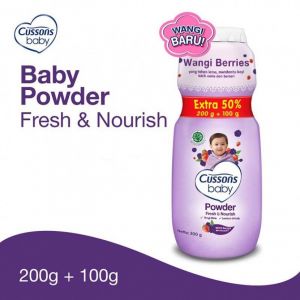 bedak cussons 200+60 ungu