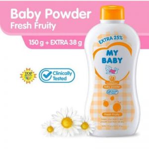 bedak my baby fresh fruity 135+34g