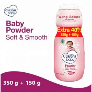 bedak cussons 350+100 pink