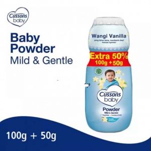 bedak cussons 100+30 biru