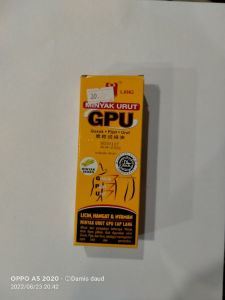 MINYAK URUT GPU 60ML