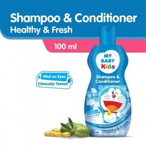 my baby Kids shampo&cond biru 100ml