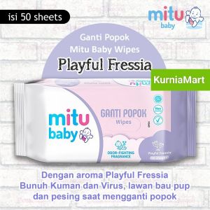 Mitu wipes purple 1+1