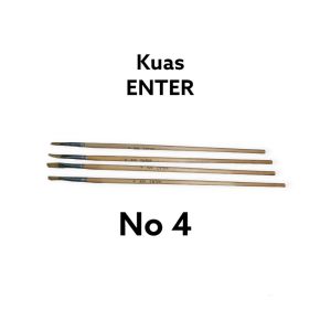 kuas lukis enter no 4