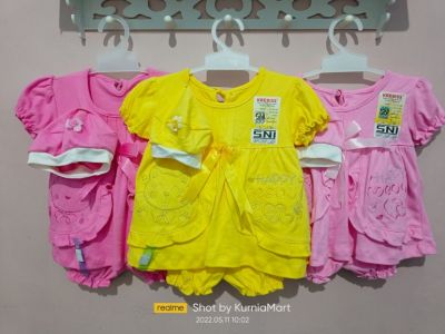 SET BAJU BABY KREBISS + TOPI