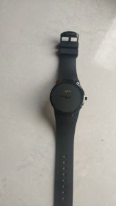 Jam karet skmei dua jarum tipis